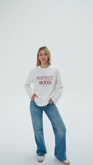 "Perfect Mood" Long Sleeve Top